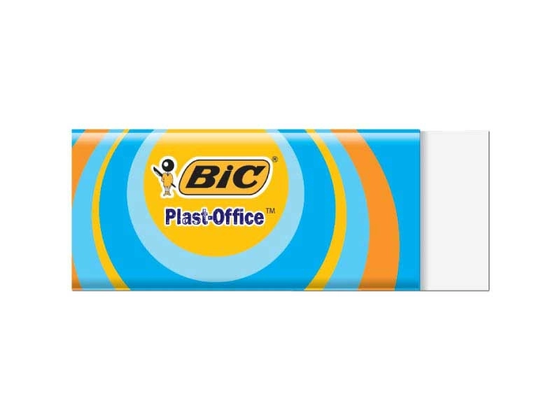 BIC Plast-Office eraser Plastic Multicolour 20