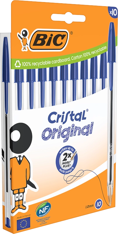 BIC 516352 ballpoint pen Blue Stick