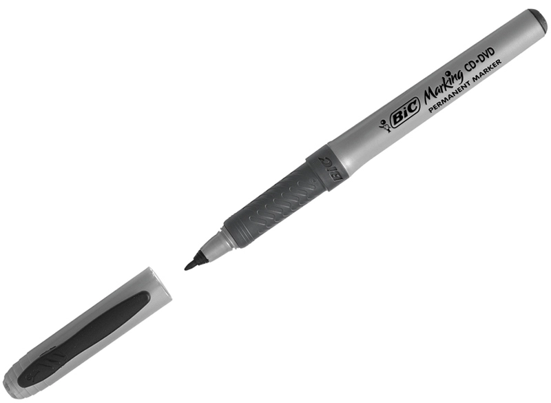 BIC Mark It permanent marker Black