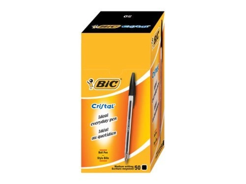 BIC Cristal Black Medium 50 pc(s)