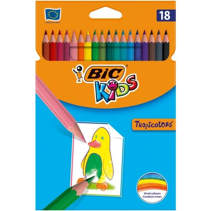 BIC Tropicolors Multicolour 18 pc(s) 832567
