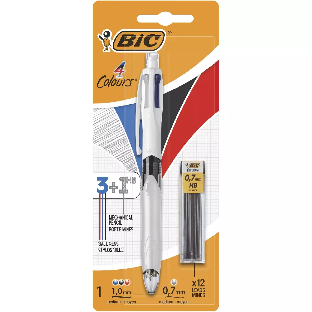 BIC 942103 ballpoint pen Black  Blue