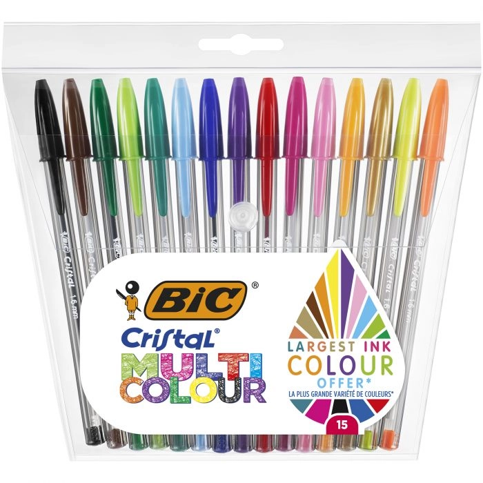 BIC Cristal Multicolour Stick ballpoint pen