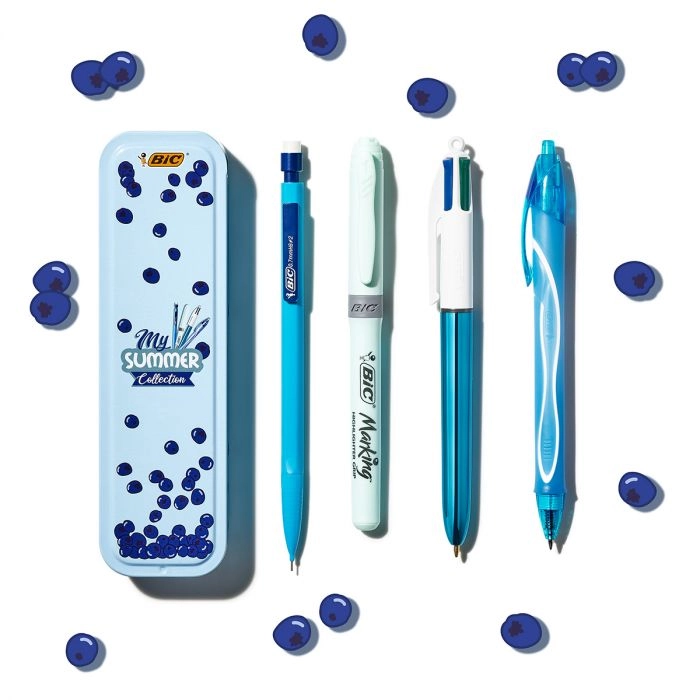 BIC Summer Blue Box Black Blue
