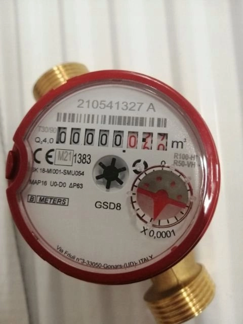 BMETERS Wodomierz antymagnetyczny GSD8-I ciepła woda