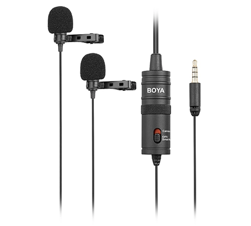 BOYA BY-M1DM microphone Black Interview microphone