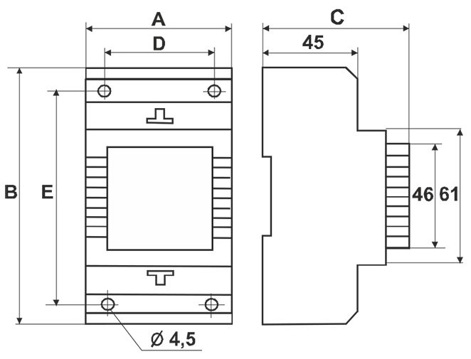 BREVE Transformer power supply PSLF 30