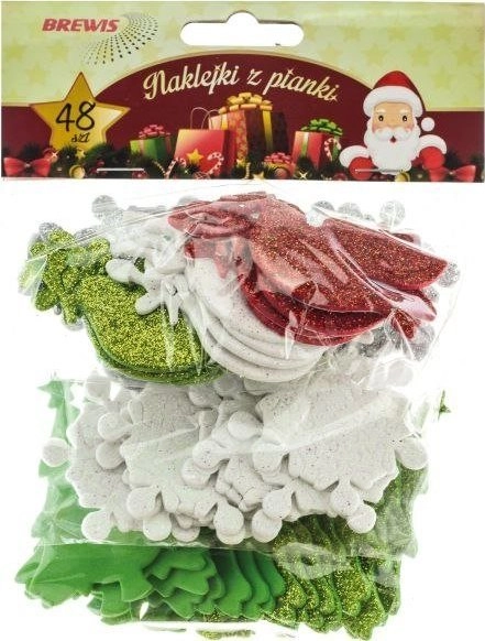 Foam stickers BREWIS Mix Christmas 48