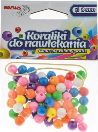 BREWIS Koraliki do nawlekania BREWIS 8mm