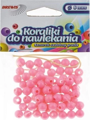 BREWIS Koraliki do nawlekania BREWIS 8mm
