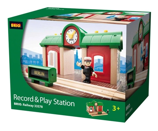 BRIO Record  Play station Model Railways