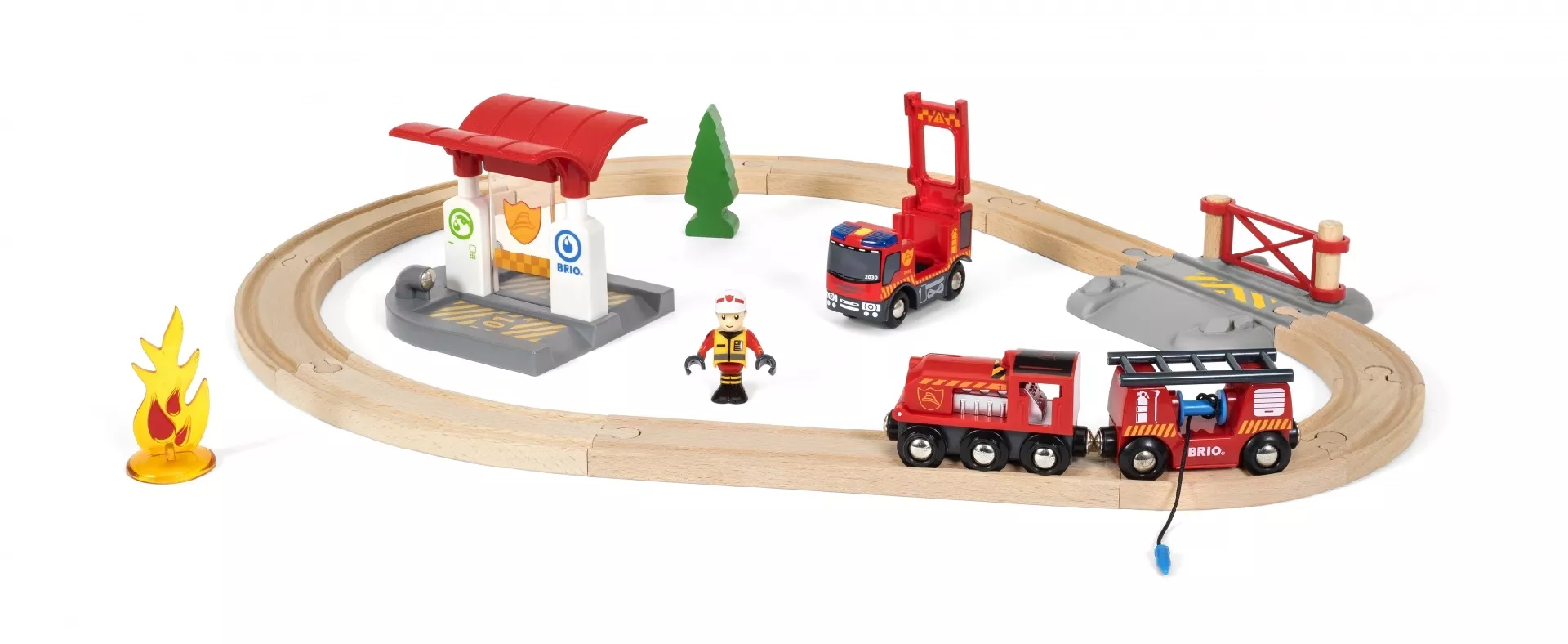 BRIO Firefighter Set 199601 33815 7312350338157