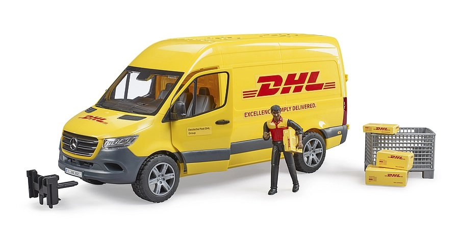 BRUDER MB Sprinter DHL 02671 BR-02671