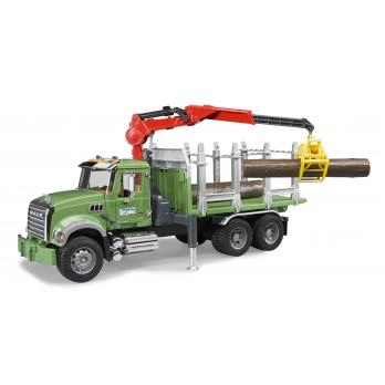 BRUDER MACK Granite Timber truck with