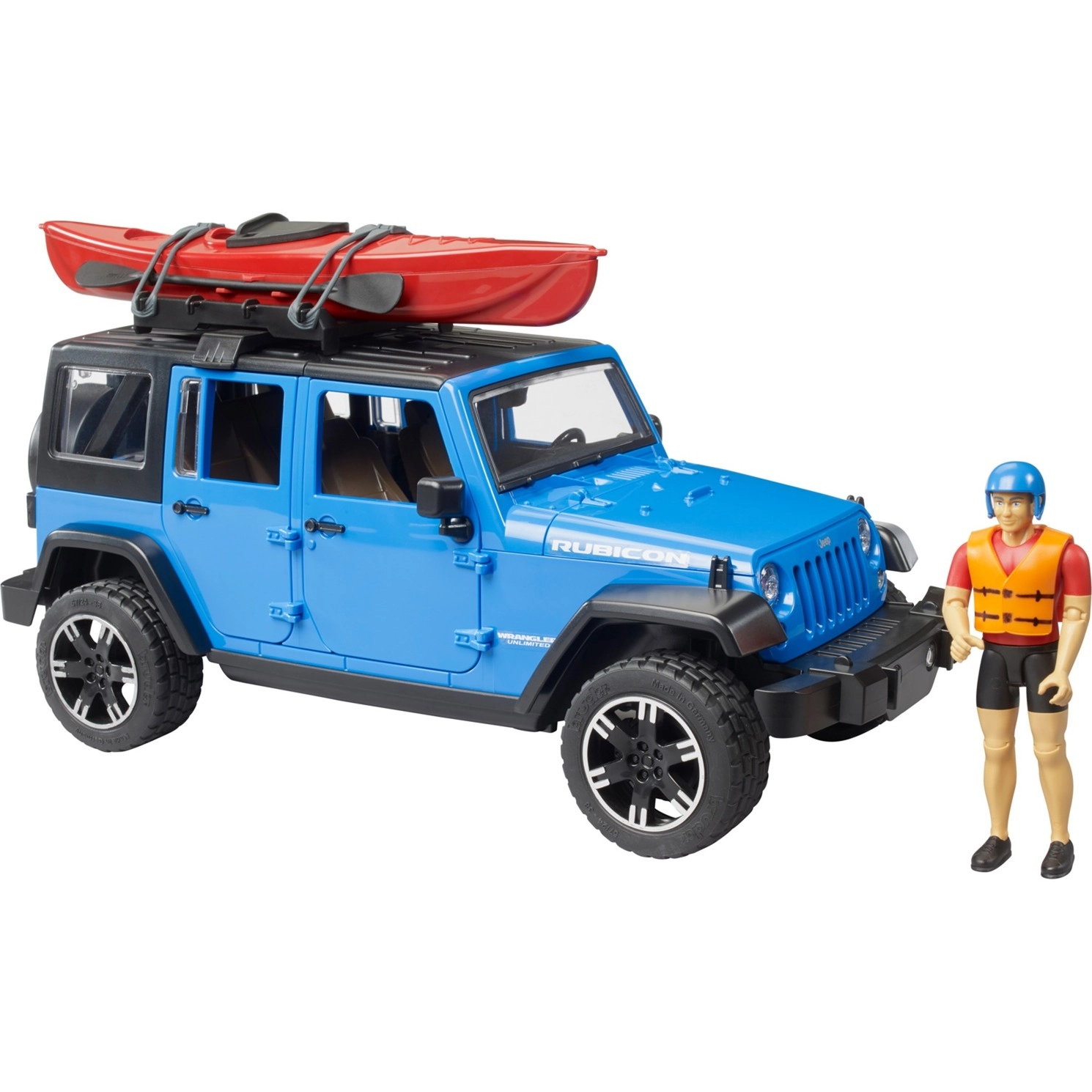 Bruder Jeep Wrangler Rubicon Unlimited with