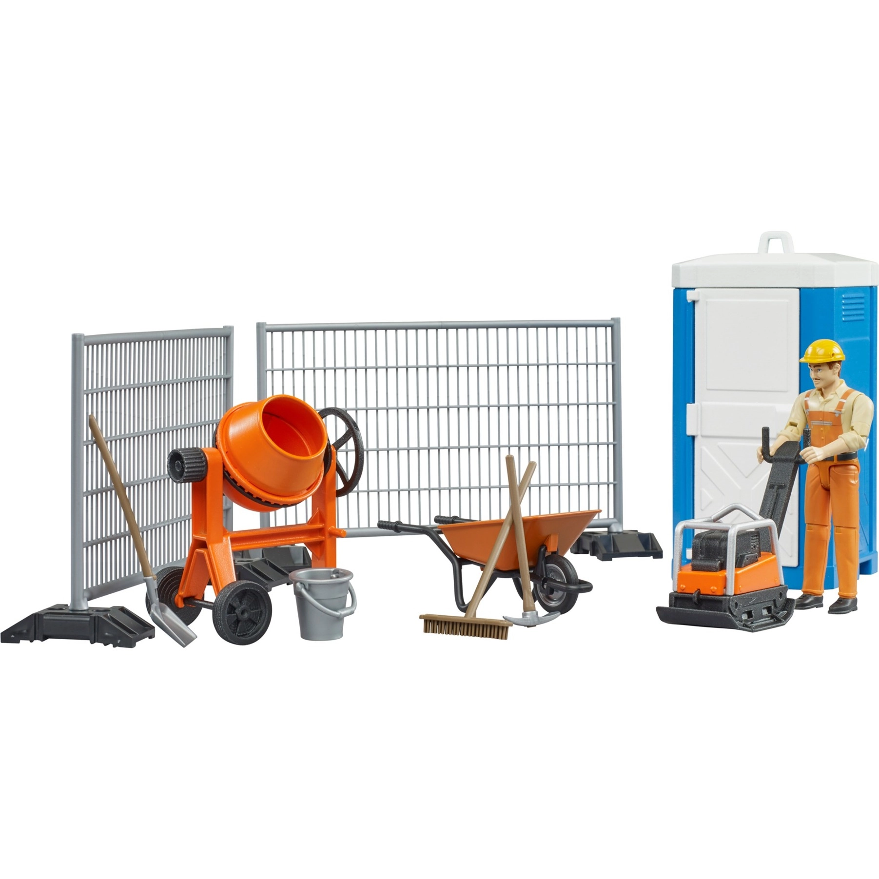 Brother bworld construction site set  backdrop