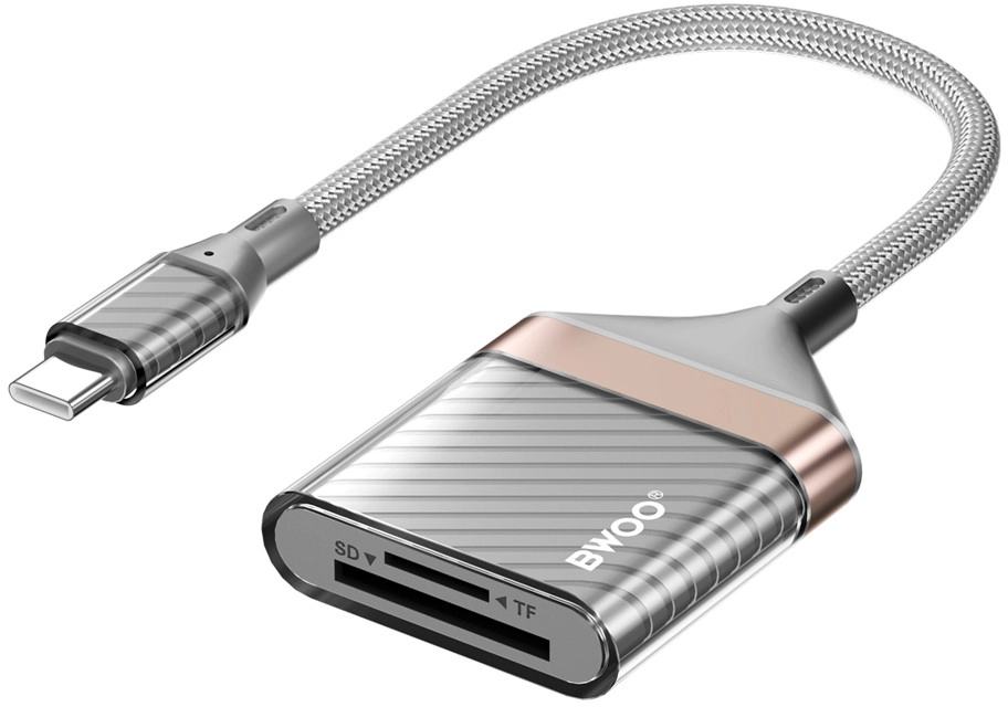 BWOO BZ64 USB-C adapter - SD/TF