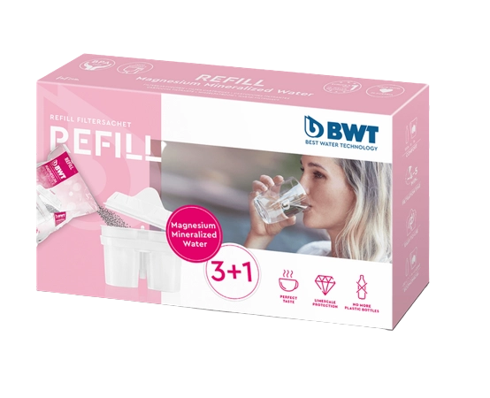 BWT 814544 Manual water filter Pink