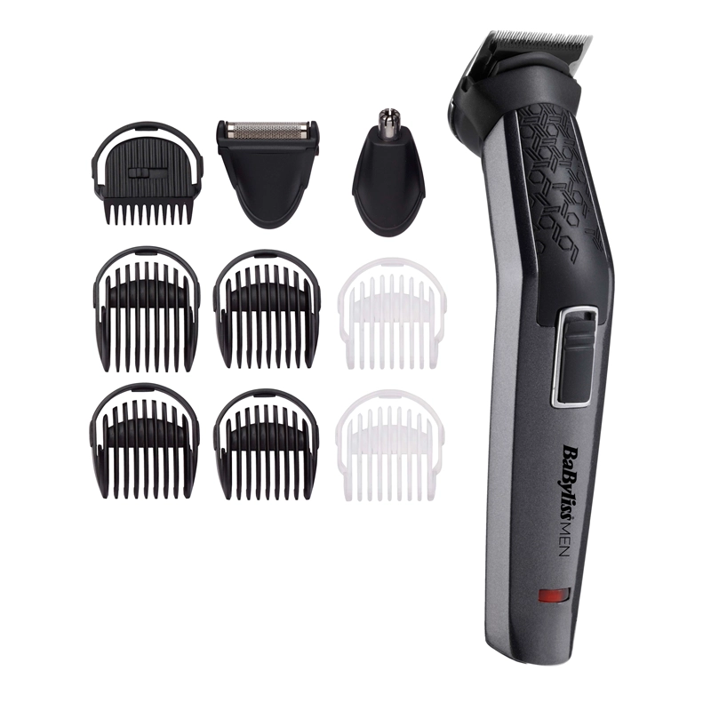 BaByliss MT727E hair trimmers/clipper Black  Silver
