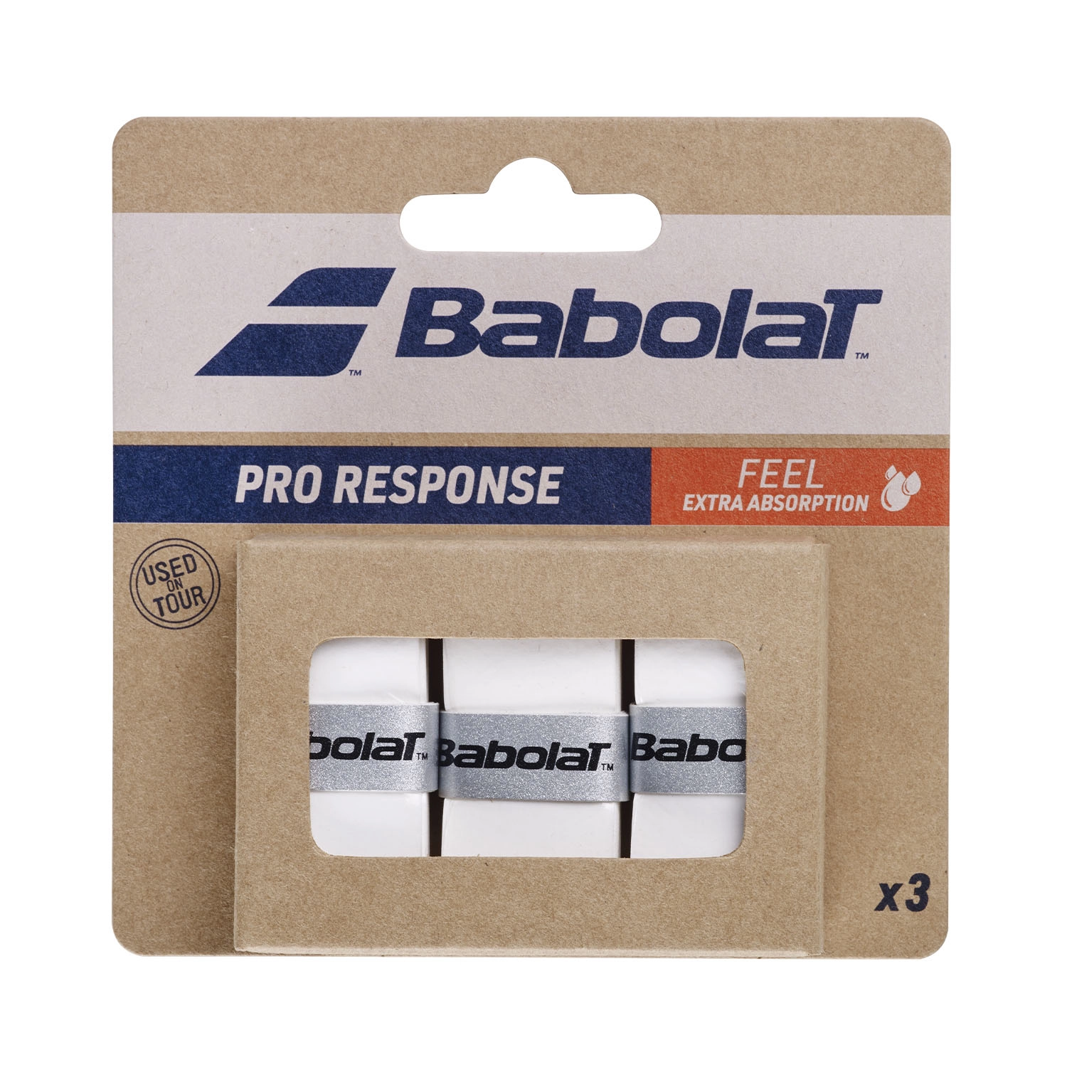 Grip wraps BABOLAT Pro Response White