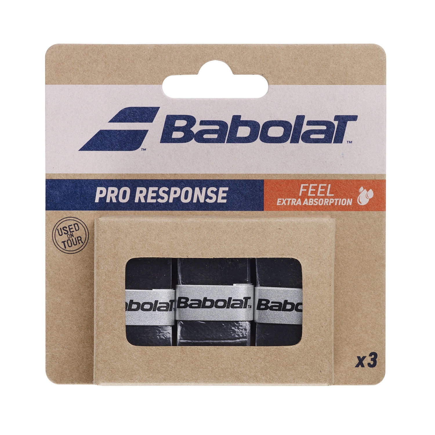 Babolat Pro Response x 3 overgrippi
