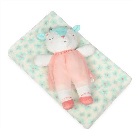 BabyMatex Kocyk 75/100 David z maskotką