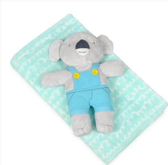 BabyMatex Kocyk 75/100 David z maskotką
