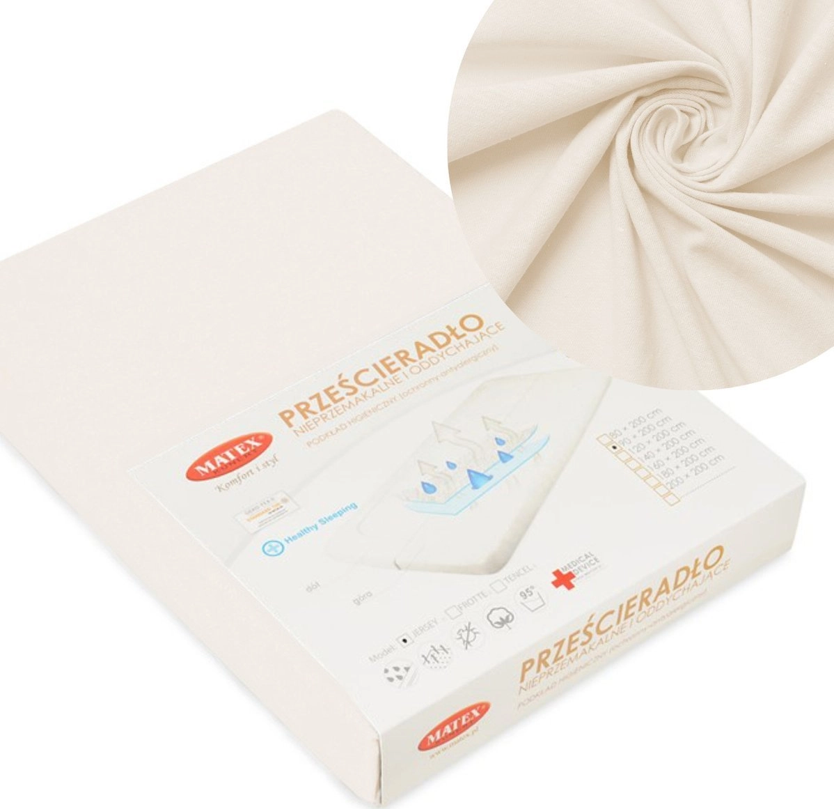 BabyMatex Protective sheet 70 x 140