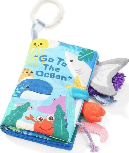 BabyOno BABY ONO-544-SENSORY BOOK GO T