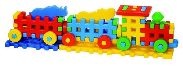Baczek Constructional Blocks Happy Locomotive TUPI0218