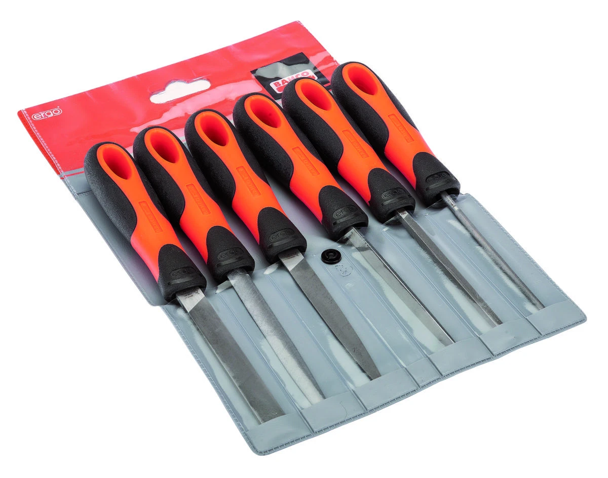 Bahco Ergo file set for metal