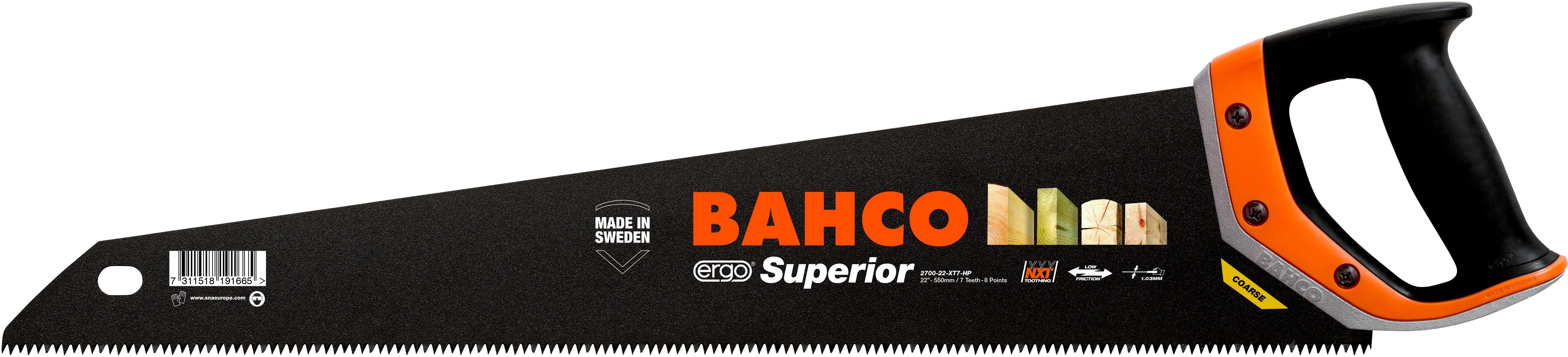 Bahco 2700-22-XT7-HP hand saw Backsaw 55