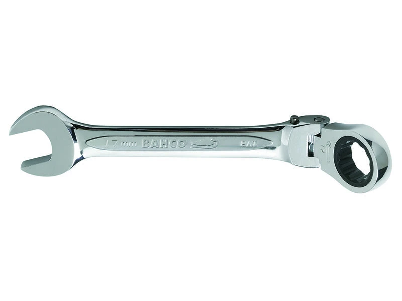 COMBINED RATCHET WRENCH WITH FLEXIBLE HE
