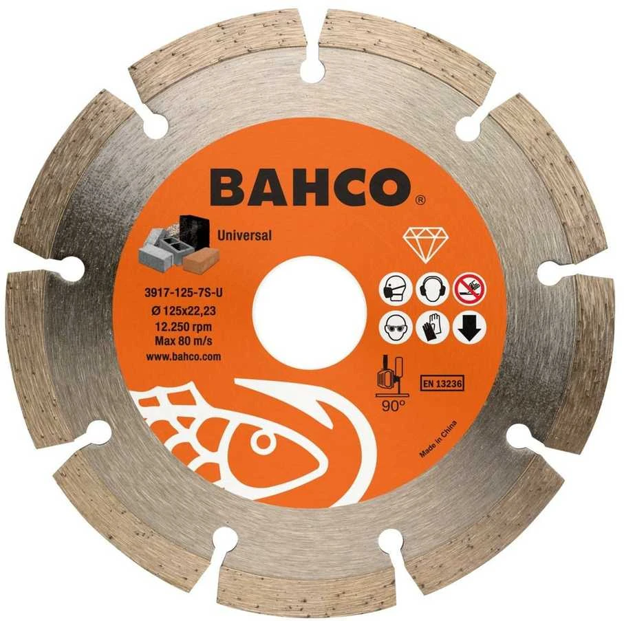 Deimantinis diskas betonui segmentinis Bahco 125x2
