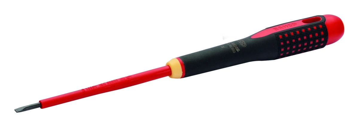 Bahco ERGO SLIM flat insulated screwdriver