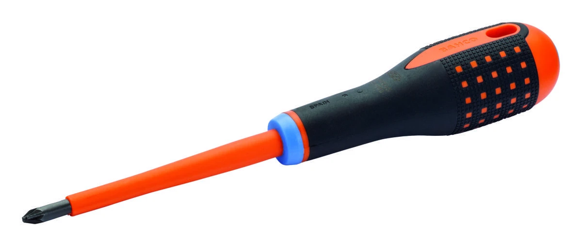 Bahco Insulated screwdriver ERGO™ Combi SL6/PZ2x100mm