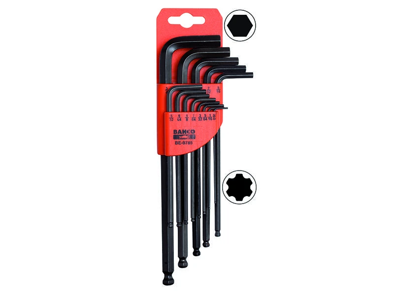 Bahco Hexagon key set 13pcs BE-9785