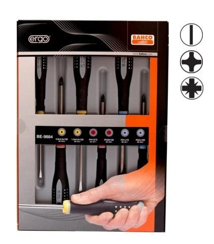 Bahco Screwdriver set ERGO ™ 6