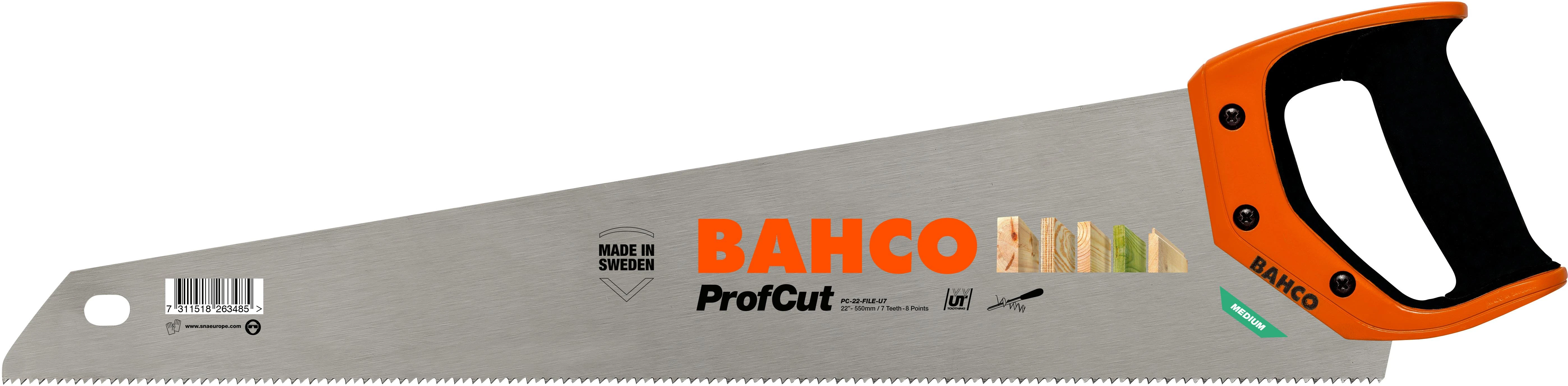 Bahco Profcut PC-19-FILE-U7 Crosscut saw PC-19-FILE-U7