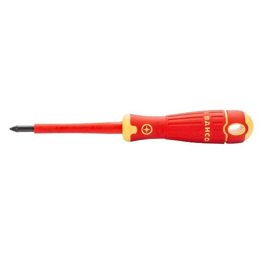 INSULATED CROSS SCREWDRIVER PZ2X100MM SB142.002
