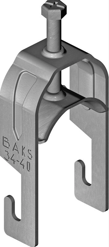 Baks Uchwyt kablowy zaczepowy UKZ1/UKZO1 46-52mm