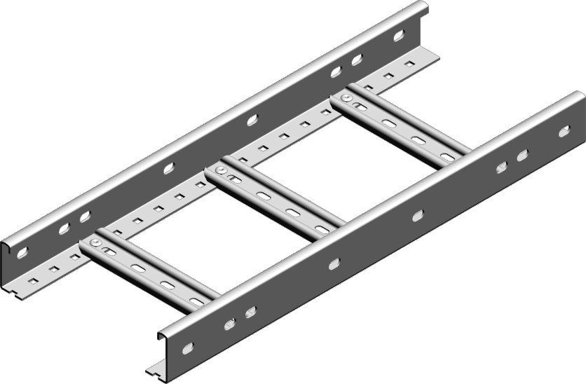 Baks Drabinka kablowa cynkowana 600x60mm 3m