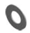 Baks Washer steel PP8 8mm 100