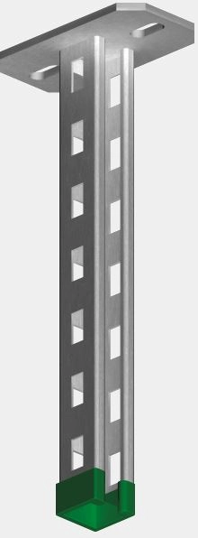Baks Ceiling bracket WPCW/WPCO400N 400mm 750640
