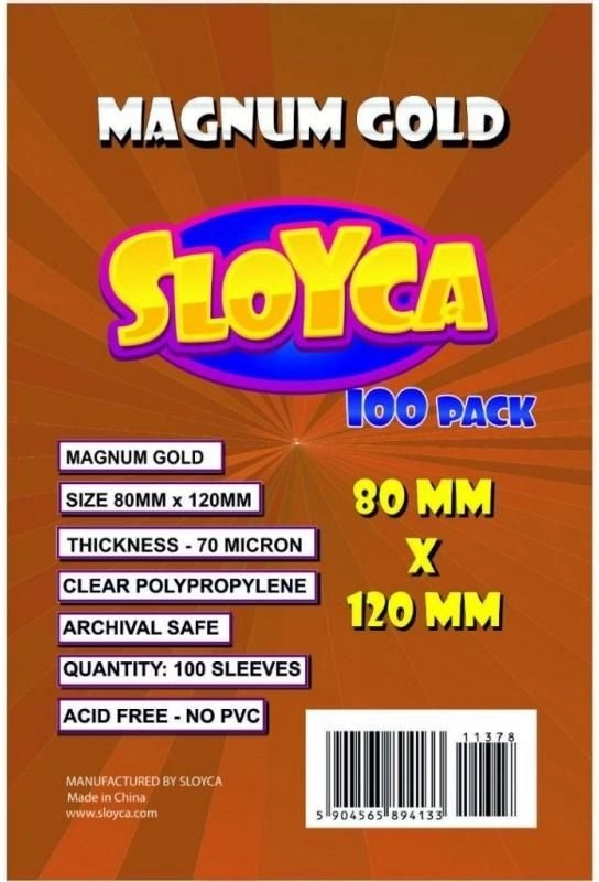 Baldar Koszulki Magnum Gold 80x120mm (100szt)