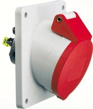 Bals Quick-Connect angled panel socket 32A
