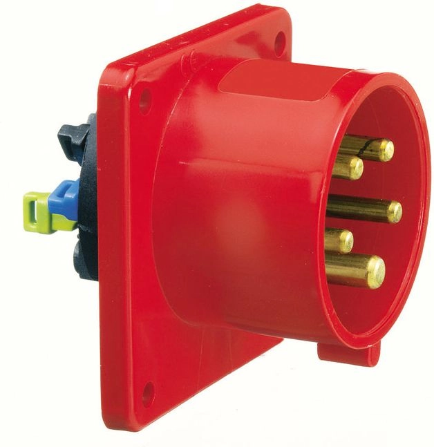 Bals Quick-Connect panel receiver plug straight