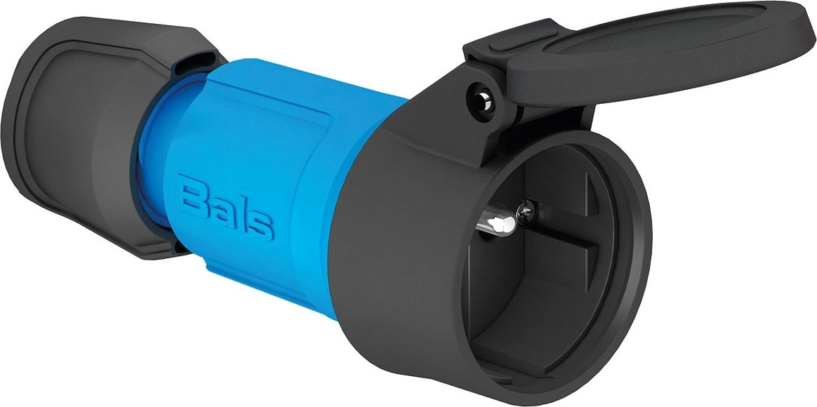 Bals Portable Multi-Grip socket blue 16A
