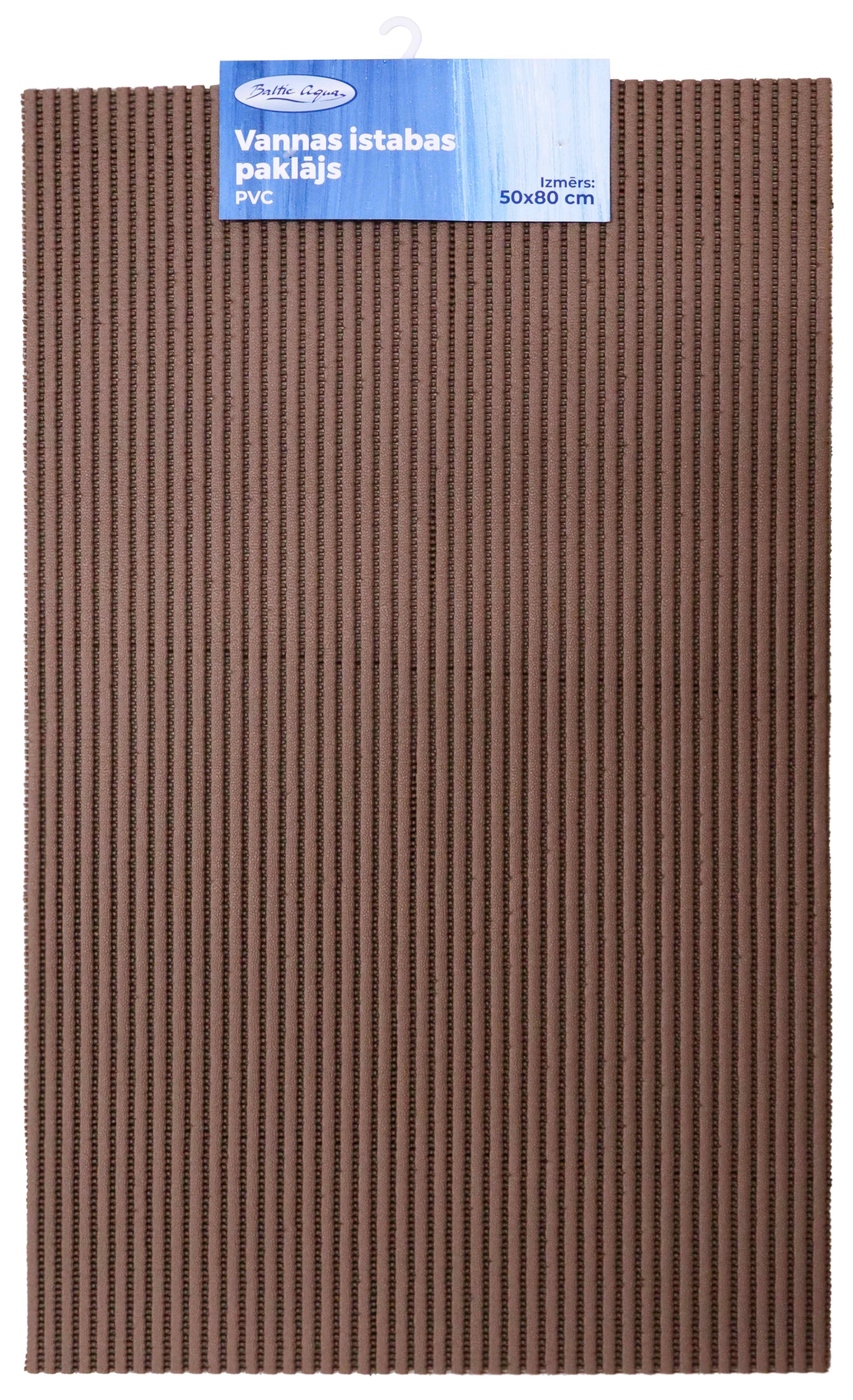 Vannas istabas paklājs 50x80cm  brūns 9106884
