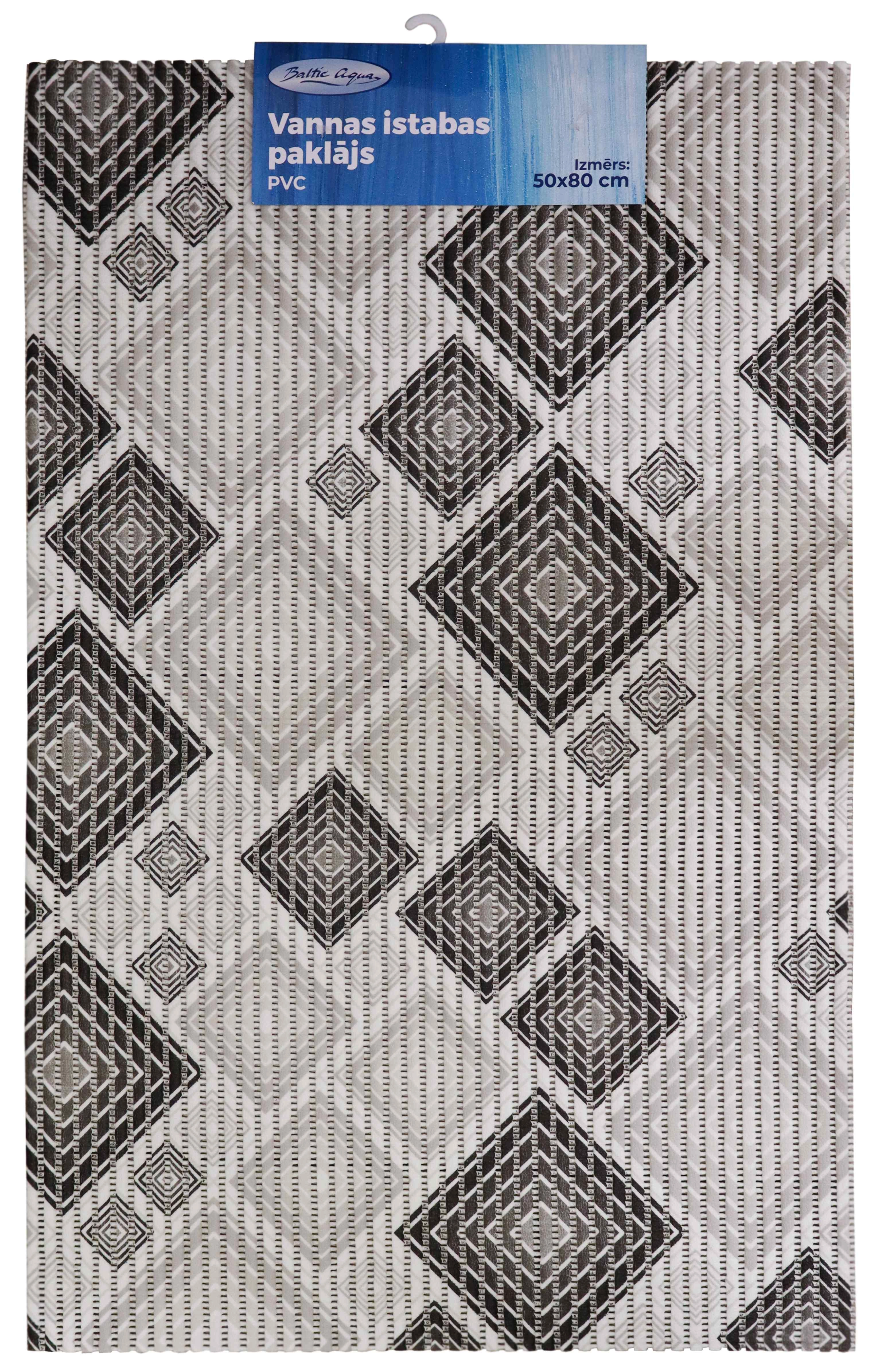 Vannas istabas paklājs 50x80cm  PVC 9130605